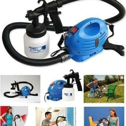 paint gun zoom spray alat semprot cat elektrik dekorasi rumah tembok