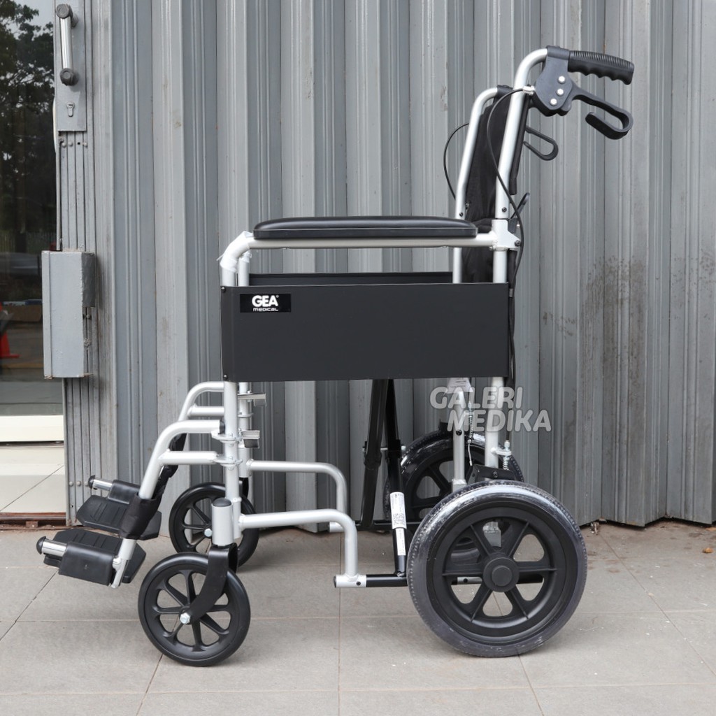 Kursi Roda Aluminium Travel GEA AL-BL03E / ALBL03E / AL BL03E - Aluminium Wheelchair