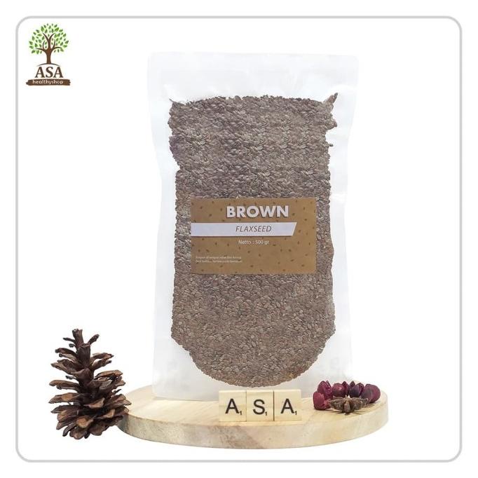 

NEW PRODUCT Brown Flaxseed / Flax Seed 500 gram AP027