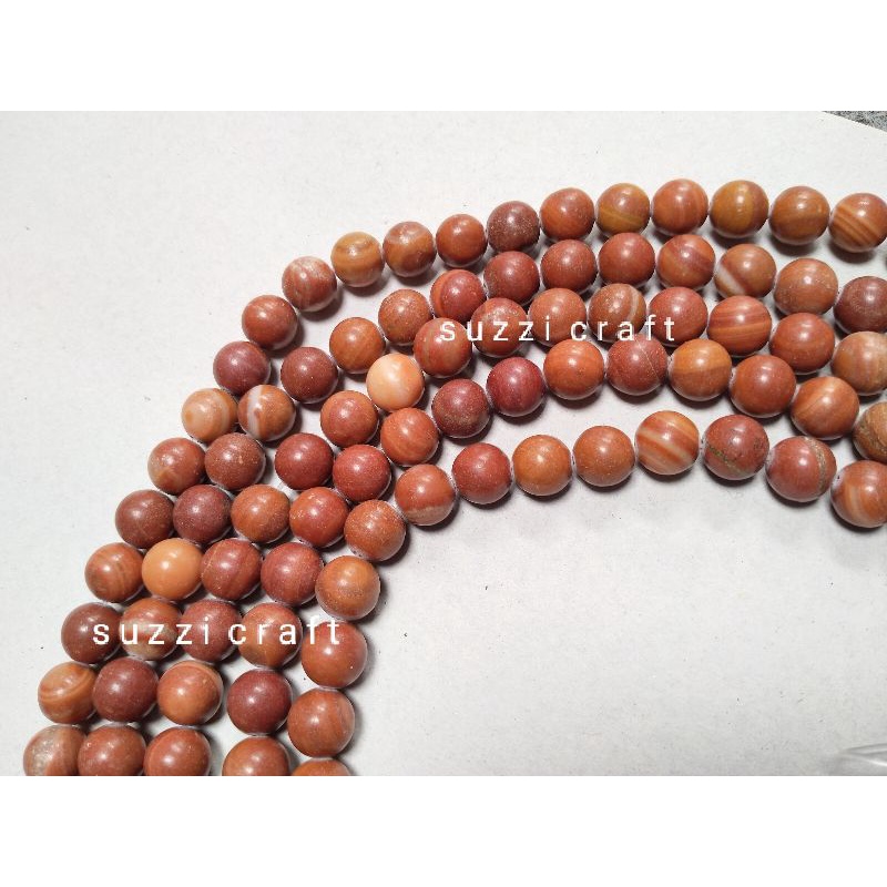 nature stone red stripped stone 10mm