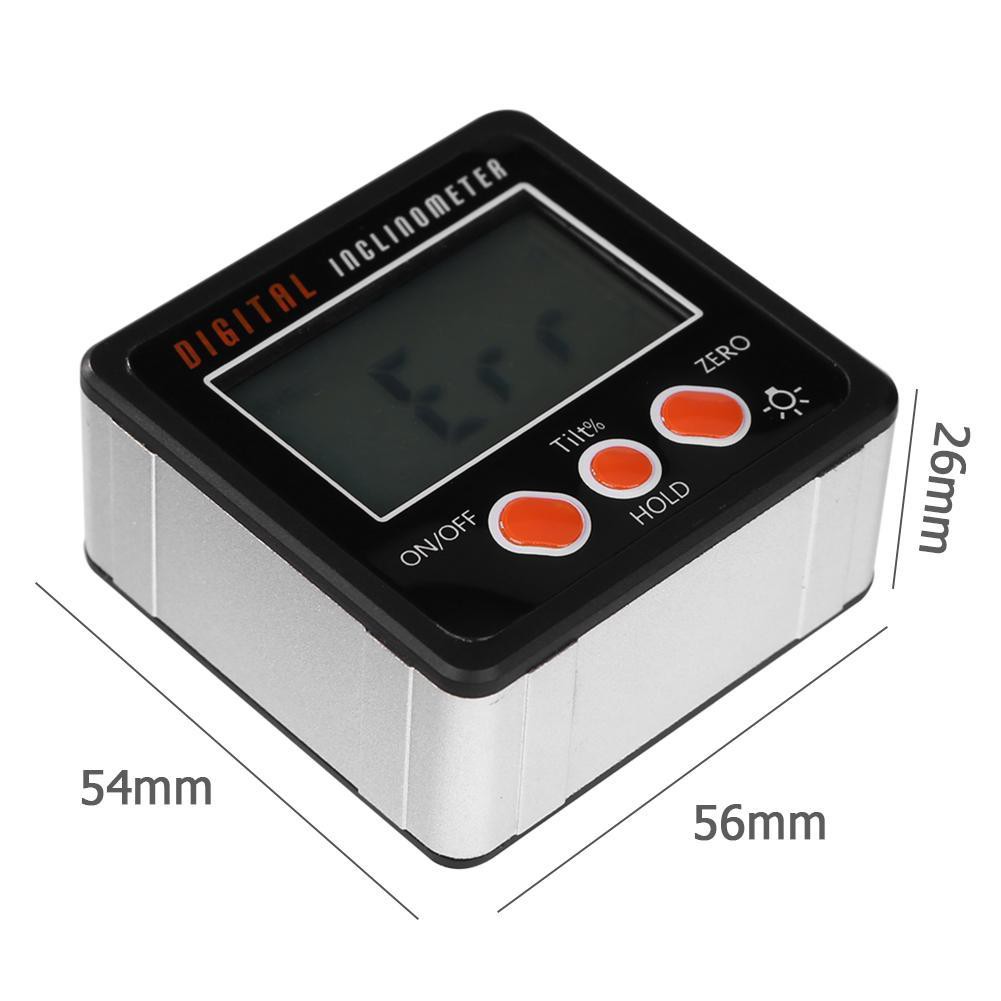 Inclinometer Busur Derajat Digital Dengan Dasar Magnet astarit.id