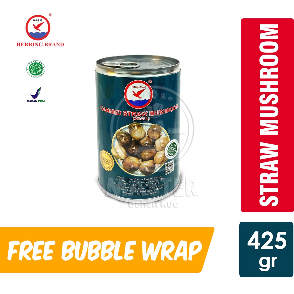 

Herring Straw Mushroom / Jamur Merang [Kaleng 425gr]