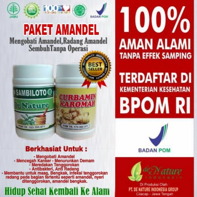 OBAT AMANDEL,RADANG AMANDEL,AMANDEL BENGKAK, TANPA EFEK SAMPING SEMBUH TANPA OPERASI