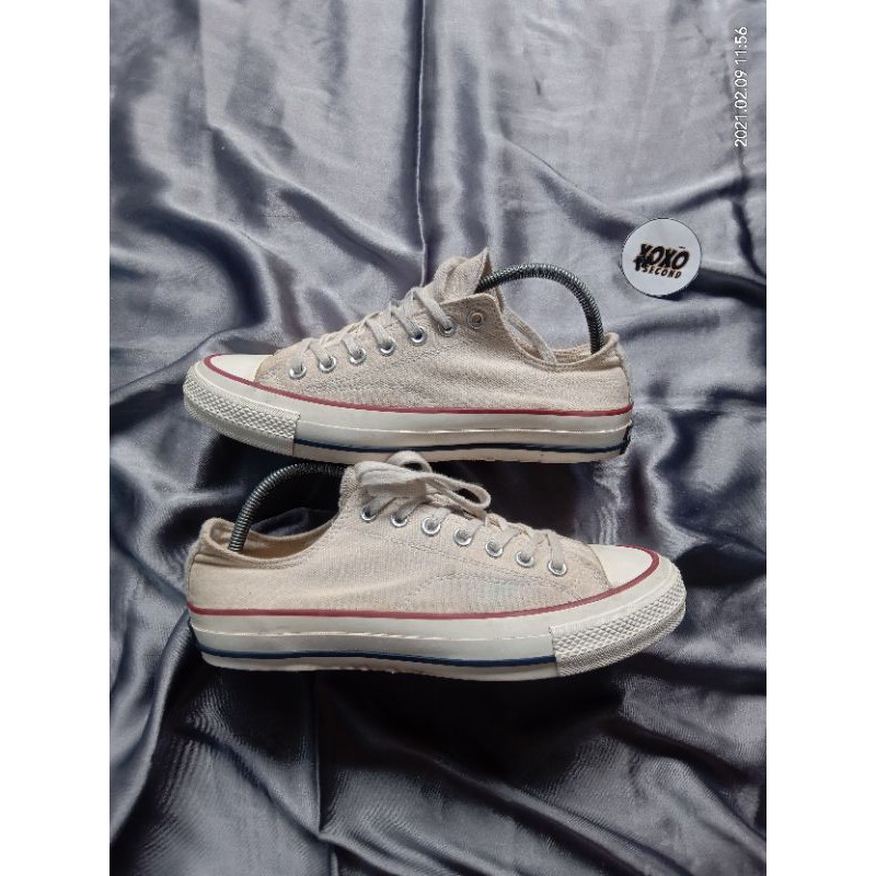 Converse ct low vibram white