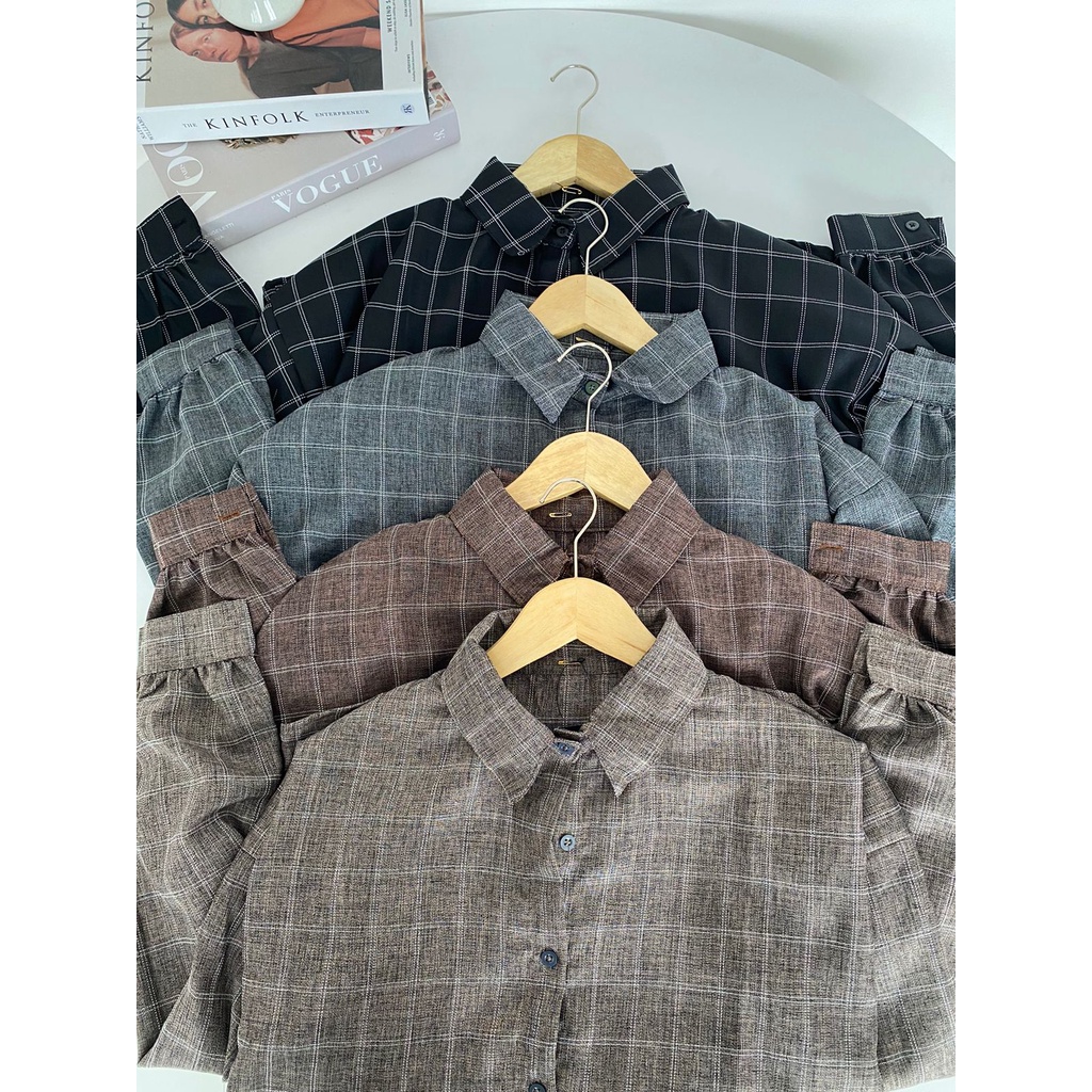 Kemeja Tartan Nada Shirt