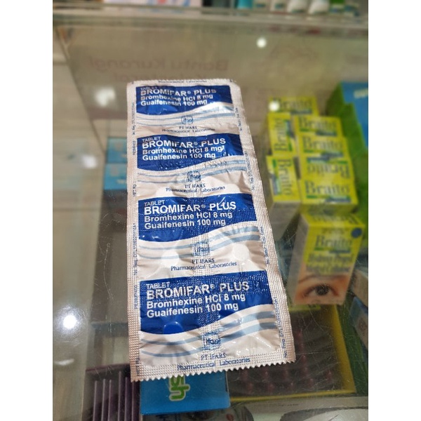Bromifar Plus / Batuk / Mengencerkan Dahak / Batuk Berdahak