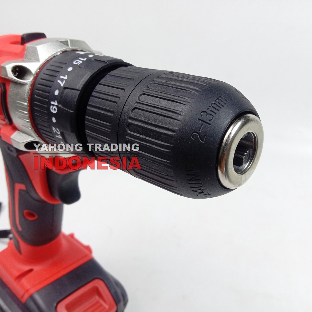 Mesin Bor Baterai Cordless Drill Bor Batere 36VF 36V 13mm SUNC TOOLS