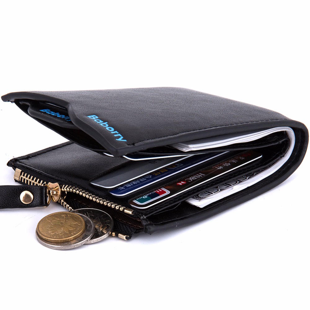 Dompet Kulit Klasik Pria  - QB02 - Black YQHZ01BK