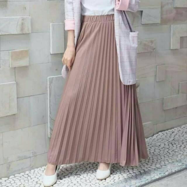 ROK PLISKET JUMBO / ROK PLISKET / PLISKET SKIRT / GIRLS SKIRT / ROK PLISKET PEREMPUAN / BAWAHAN PEREMPUAN / ROK PLISKET WANITA / PLISKET ROK PEREMPUAN / PLISKET ROK / ROK WANITA / ROK-1