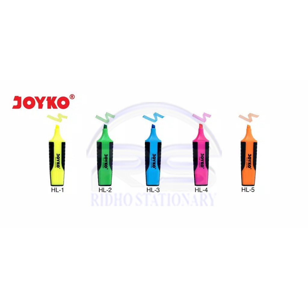

Highlighter/ Penanda Joyko HL-1 ~ 5