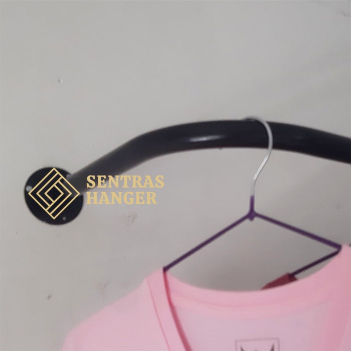Gantungan Baju Dinding/Gantungan Baju Tembok/Gantungan Baju Besi/Gawang Baju