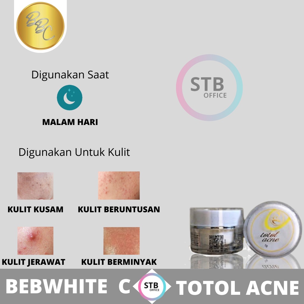 Bebwhite C Totol Acne Ampuh Mengatasi dan Menghilangkan Jerawat Secara Cepat bbwhite bbc 10ml