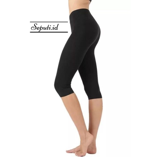 Legging Pendek 3/4 Bahan Spandek Premium By Seputi