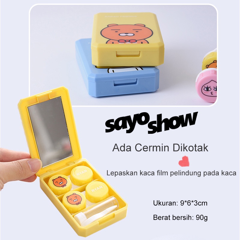 SAYOSHOW - Softlens Case Kakao Friends 2 in 1 / Tempat Softlens