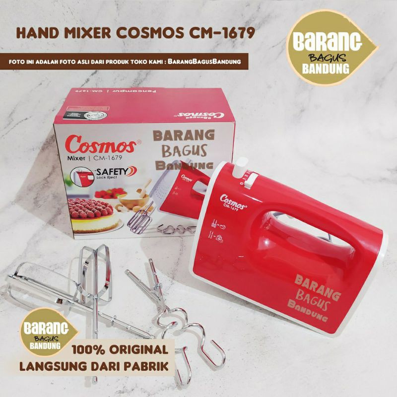 hand mixer cosmos cm 1679 / mixer tangan cosmos CM 1679