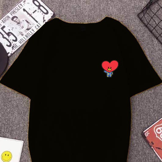 KAOS BT21 TATA / KAOS BTS21 TATA / KAOS BTS / ATASAN BT21 TATA / KAOS TATA