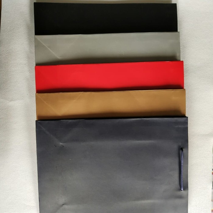 

READY COD Paperbag Polos Laminating Doff Large GRATIS ONGKIR