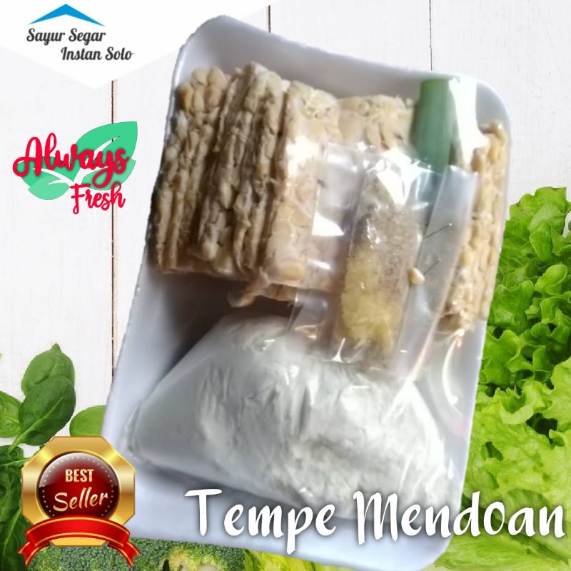 

siap masak Tempe Mendoan