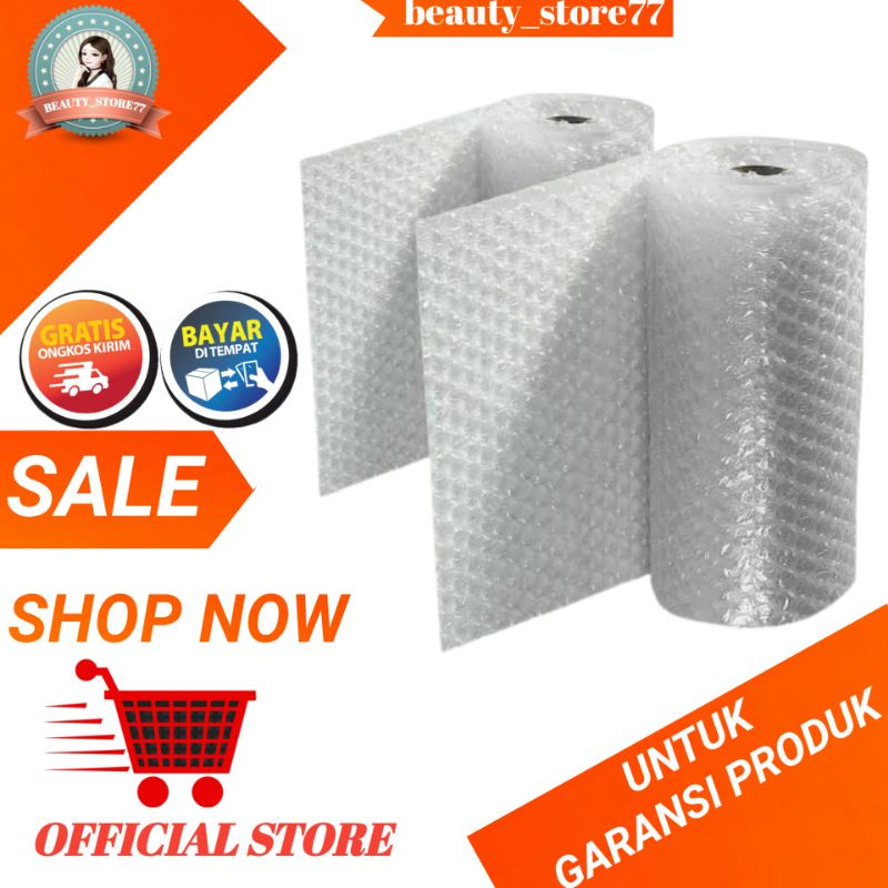 

Extra Bubble Wrap Untuk Garansi Produk Pecah