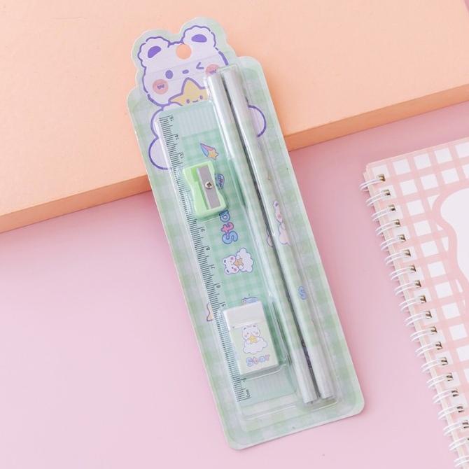 

RR373 Live 5Pcs Pak Statiry Set Alat Tulis Motif Kun Untuk Sekolah Rum