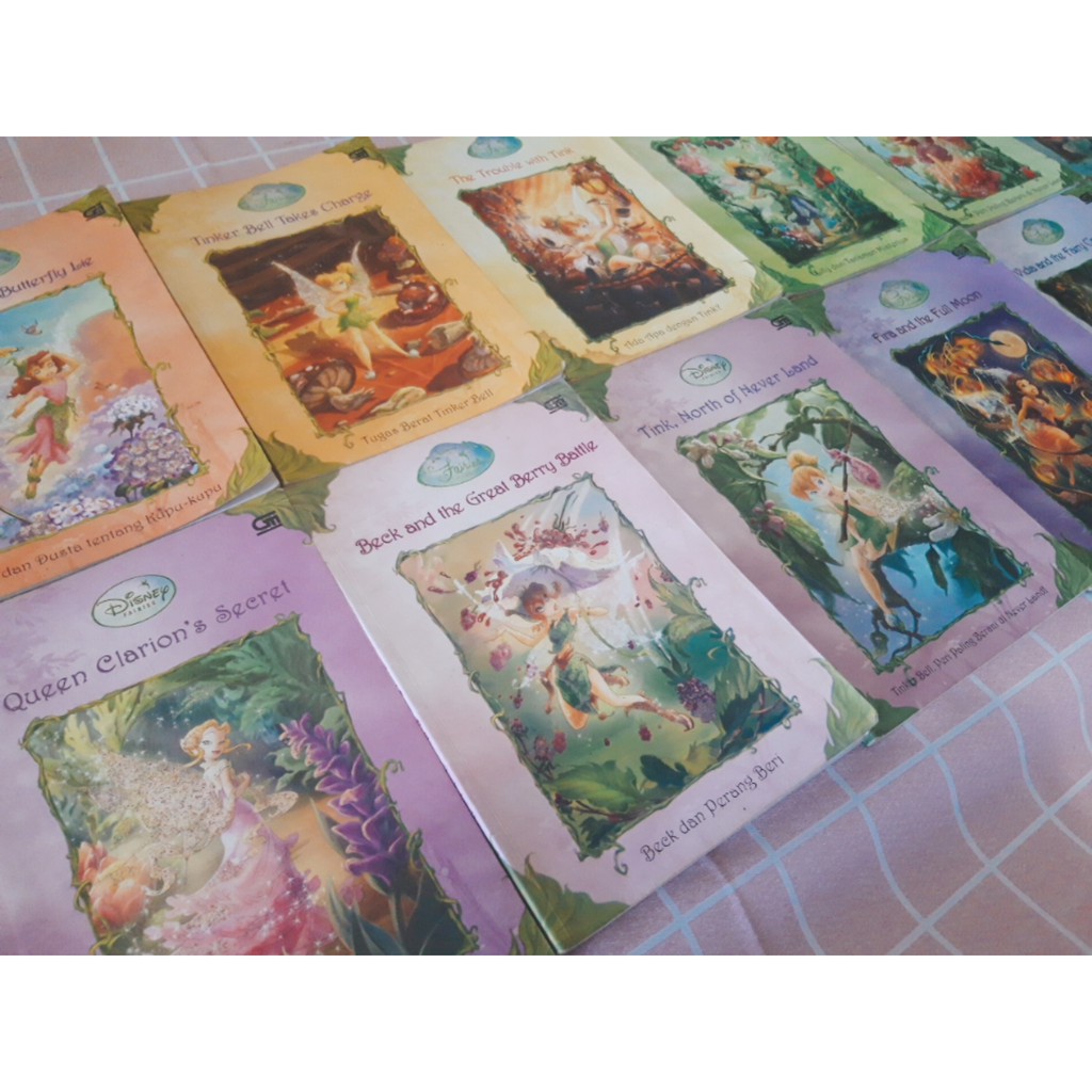 Buku Cerita DIsney Princess Fairies Bahasa Indonesia Gramedia TINKER BELL PETER PAN