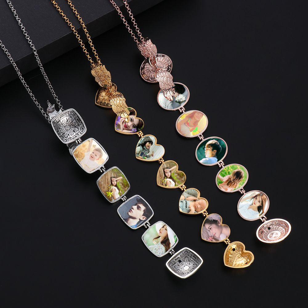 Suyo Magic Box Kalung Album Foto Kreatif Perhiasan Fashion4Per5 Liontin Foto