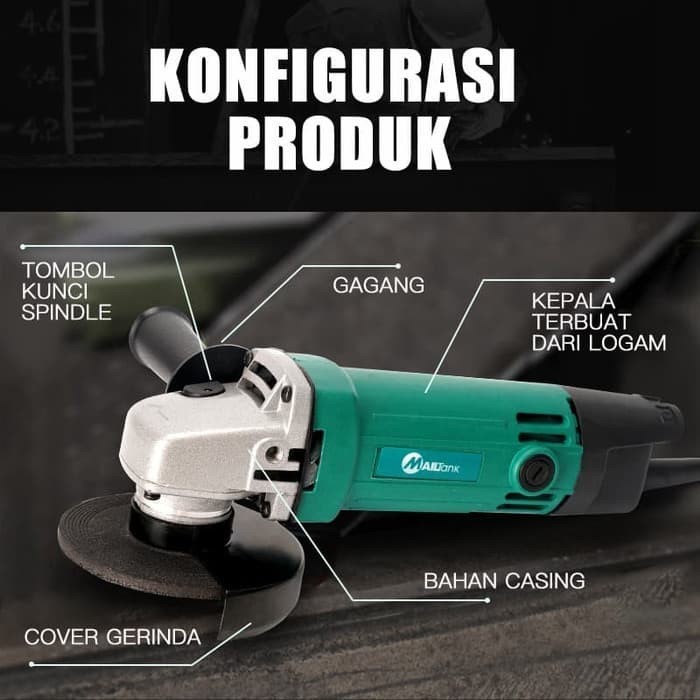 MESIN GURINDA TANGAN MAILTANK SH05 / Mailtank Angle Grinder SH05