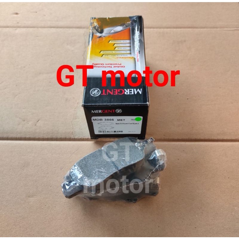 KAY02648Z Brake Pad Rear Disc Brake Kampas Rem Belakang Mazda Cx5 2015-Up KAY0 26 48Z