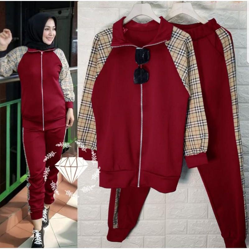 SET JAKET ASTERBERRY BABYTERRY