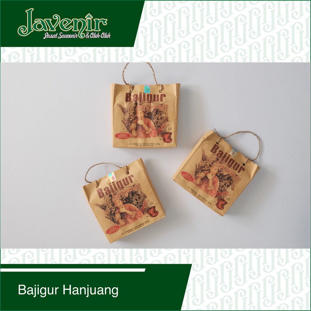 

Javenir Minuman Kesehatan Wedang Bajigur Hanjuang 5pcs @25g