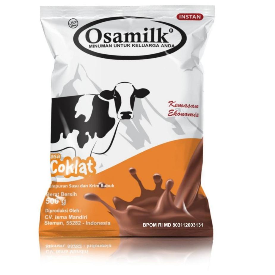 

Terbaik TERLARIS Susu Osamilk Rasa COKLAT dan VANILLA 500 gr