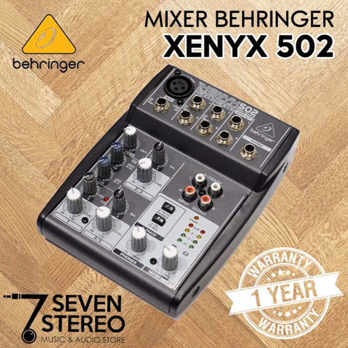 ALAT MUSIK  BEHRINGER MIXER XENYX 502