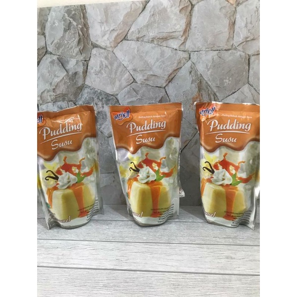 Pudding Susu Nutrijell Rasa Karamel 142gr