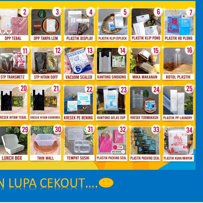 

PLASTIK OPP 27 X 35 CM 20 MIC 100LBR / PLASTIK BENING KEMASAN BUNGKUS BAJU UNDANGAN MURAH BERKUALITAS