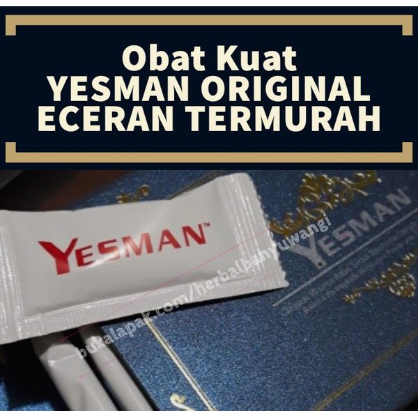 Herbal Pria Yesman Untuk Stamina dan Tahan Lama | Produk Asli dan bisa COD.
