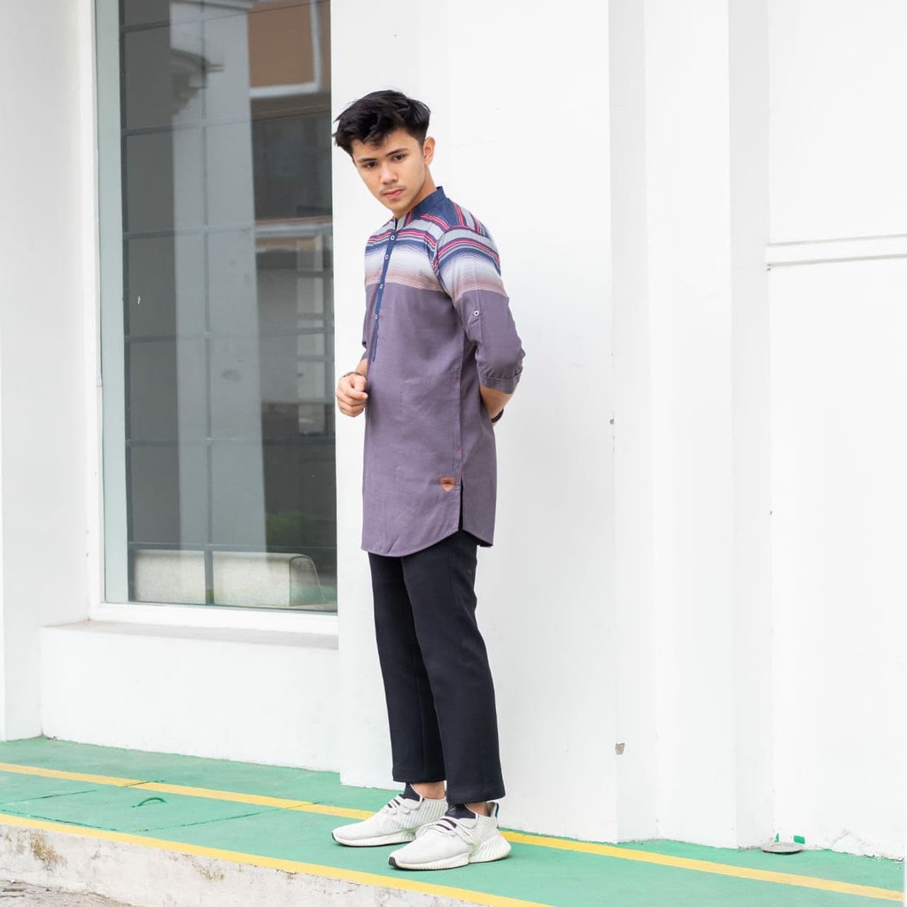 kurta pakistan baju muslim pria ikhwan polinosic premium