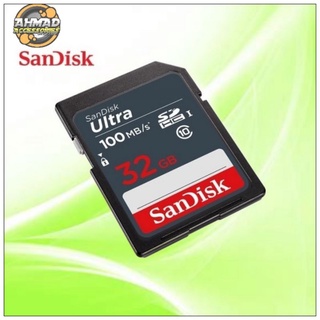 Memori Kamera 32GB - Sandisk ULTRA SDHC Class 10 100MBps