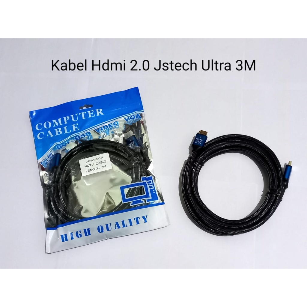 Kabel HDTV 2.0 ULTRA HD 4K JSTech 3meter