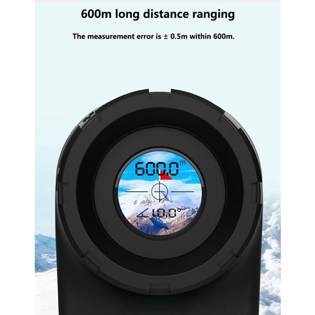 Mileseey PF230 Golf Laser Rangefinders 600M Pengukur Jarak Teleskop  Mini