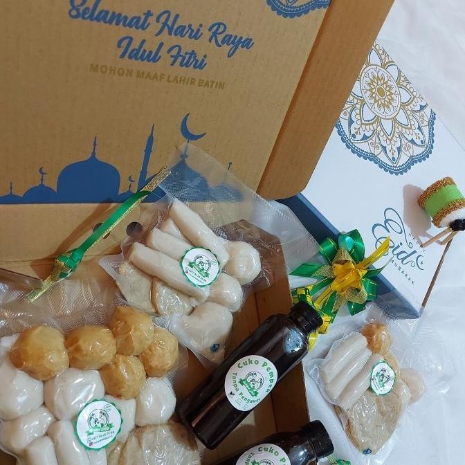 

BAYAR DITEMPAT Parcel ramdhan pempek isi 23 + cuko 250ml BERKAH