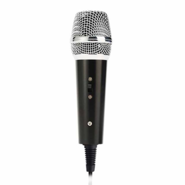 Mikrofon Karaoke KTV 3.5mm F5 Microphone Mini Hitam