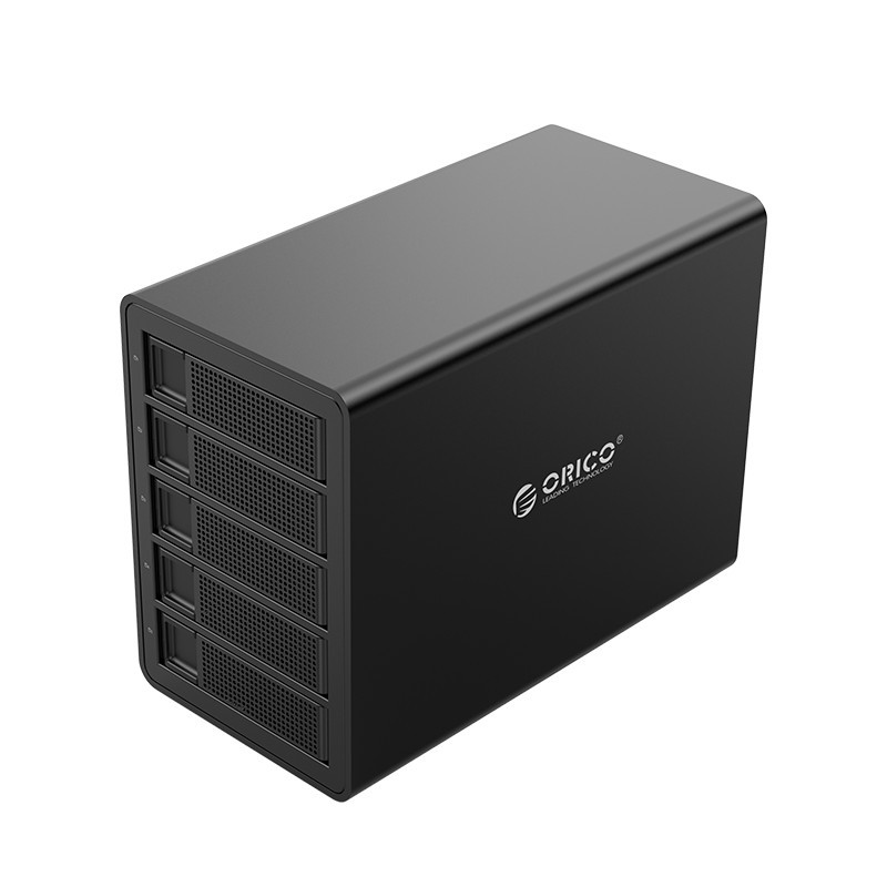 Casing hardisk hdd eksternal Enclosure Orico 2.5 or 3.5 in 5 bay Usb3.0 3559U3 - External Hard drive