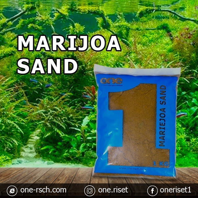 Marijoa Sand One Riset Pasir Aquascape - 1 Liter