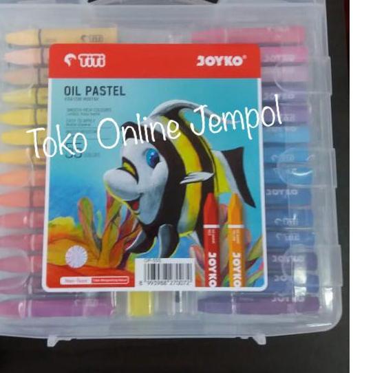 

Terbaik! ATK0463TT 55 warna TITI Crayon Oil Pastel TI-P-55S krayon anak TK SD 55S ,.