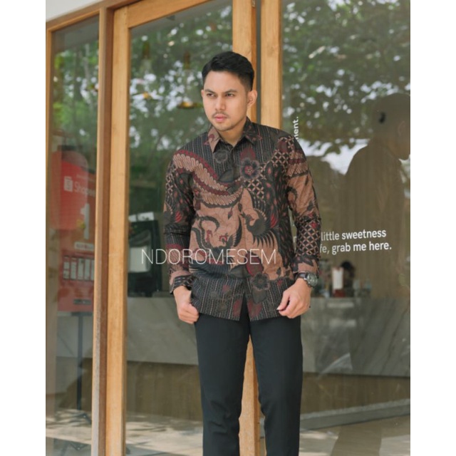 Batik Premium lasemprabu merak Bahan katun halus lapis furing batik panjang terbaru batik eksklusif