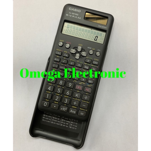 Casio FX-991MS - Kalkulator Ilmiah Scientific Calculator Sekolah Kuliah FX 991 MS 2nd Edition