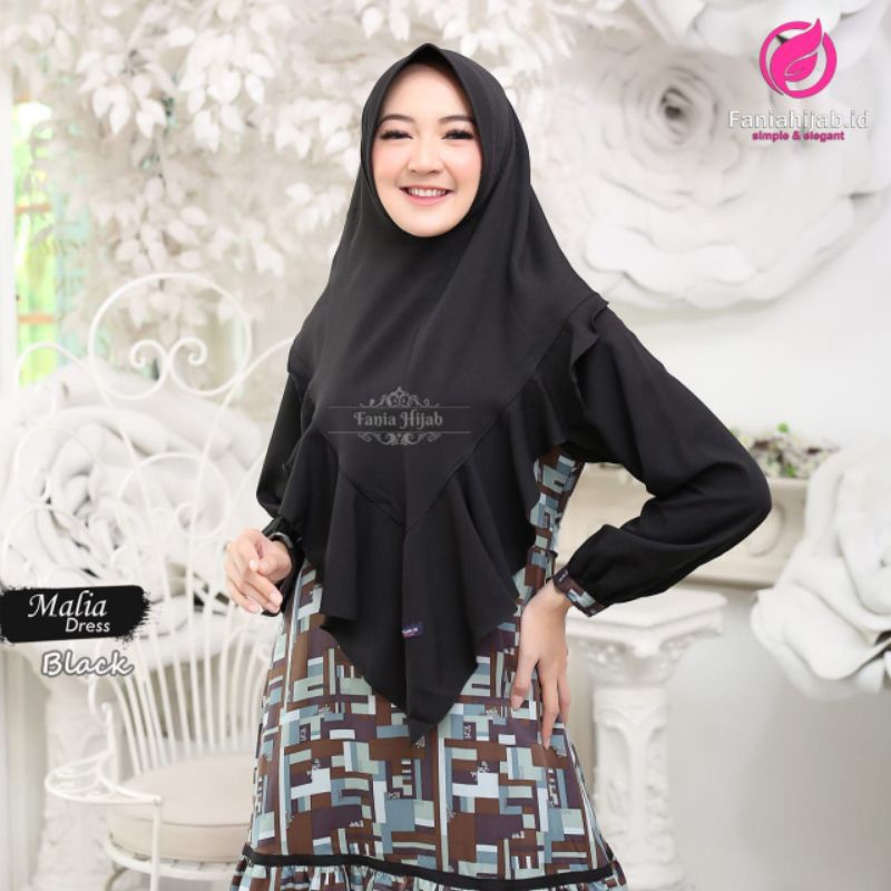 Jilbab KHIMAR MALIA by Fania Hijab Eshal Zara