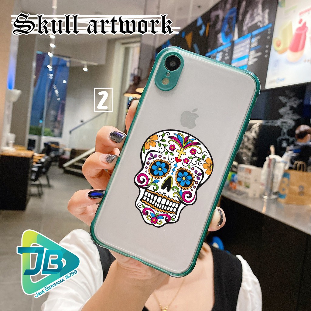 SOFTCASE CHOICE SKULL ARTWORK SAMSUNG J2 GRAND PRIME J4+ J7 A01 CORE A10 A10S A11 M11 JB3943