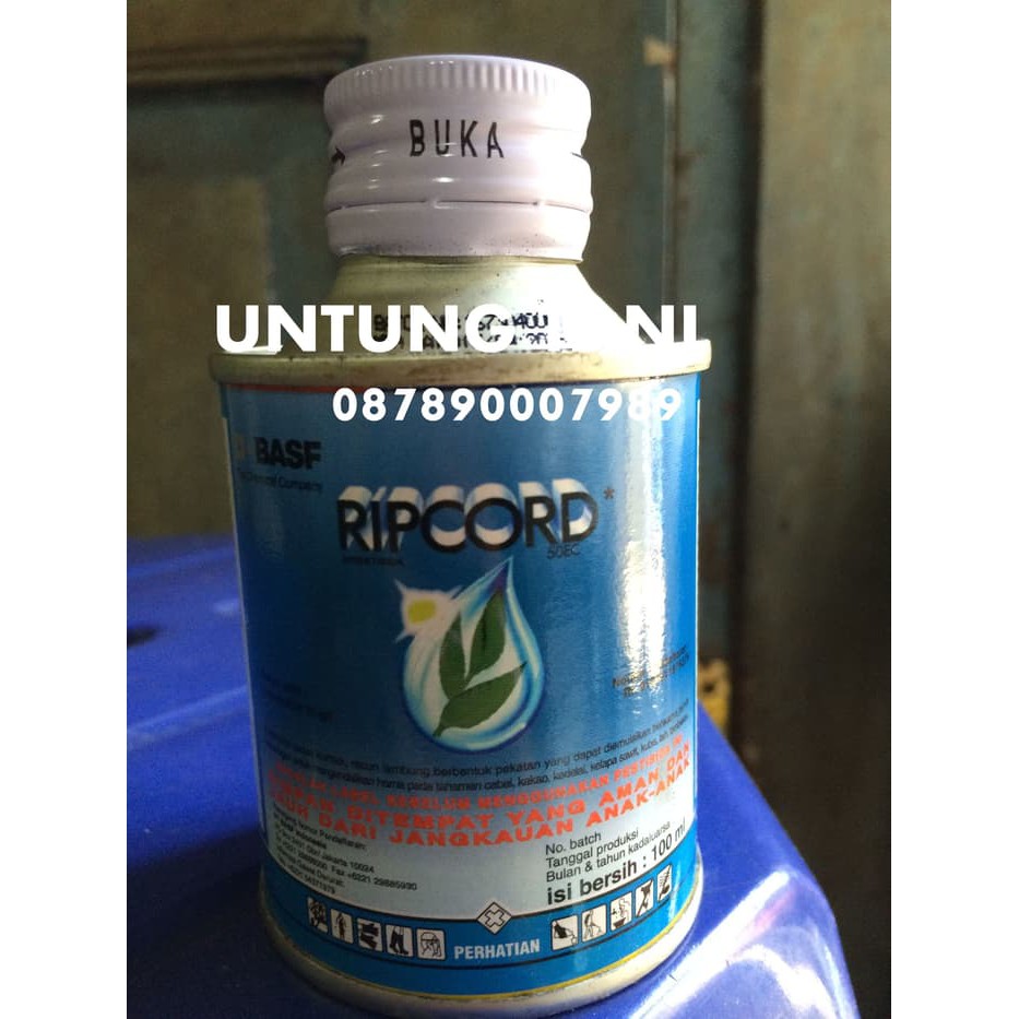 Jual Insektisida Ripcord 50 Ec Isi 100 Ml Murah