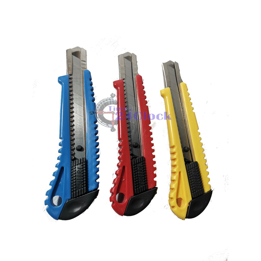 

Time-Cutter Pisau Besar Pemotong Kertas Karter Tajam Cutter Knife Pen Berkualitas Termurah
